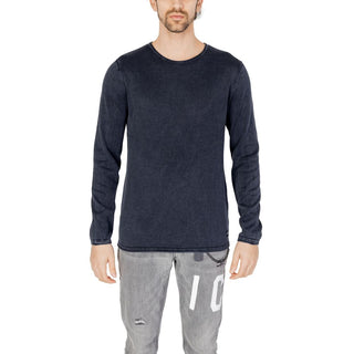 Sudadera azul de algodón