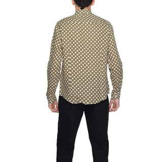 Beige Leinenhemd
