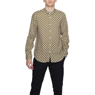 Beige Leinenhemd