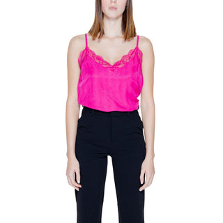 Pinkfarbene Viskose-Tanktops