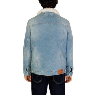 Light Blue Cotton Denim Jacket