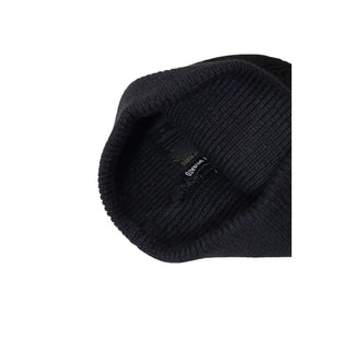 Schwarze Wollmütze (Baseballmütze)
