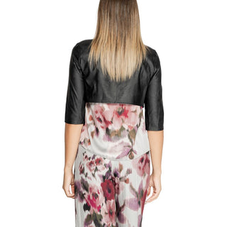 Black Polyethylene Cardigan