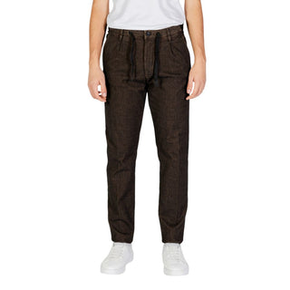 Braune Freizeithose aus Baumwolle