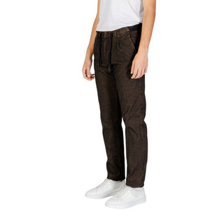 Braune Freizeithose aus Baumwolle