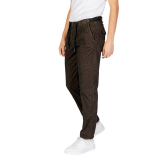 Braune Freizeithose aus Baumwolle