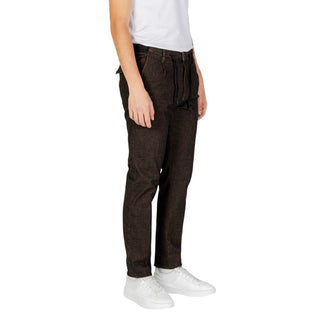 Braune Freizeithose aus Baumwolle