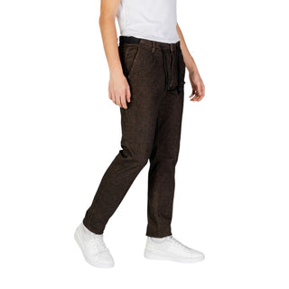 Braune Freizeithose aus Baumwolle