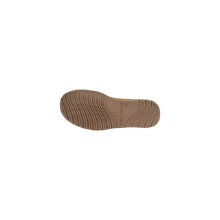 Zapatillas de cuero de ante marrón