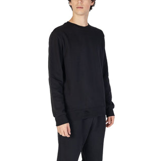 Sudadera de algodón negro