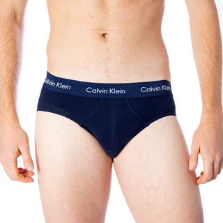 Calzoncillos de algodón azul