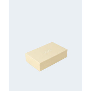 Llavero de cuero beige