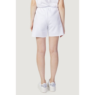 Weiße Baumwollshorts