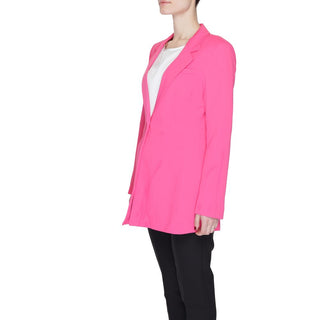 Pinker Polyester-Blazer