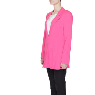 Pinker Polyester-Blazer