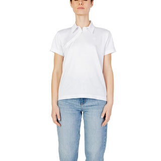 Weißes Polyester-T-Shirt