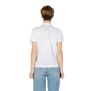 Weißes Polyester-T-Shirt
