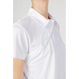 Weißes Polyester-T-Shirt