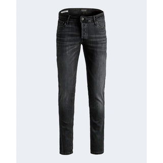 Jeans ajustados de algodón orgánico negro  