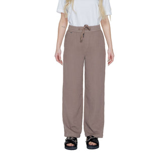 Braune Freizeithose aus Baumwolle