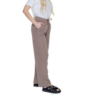Braune Freizeithose aus Baumwolle