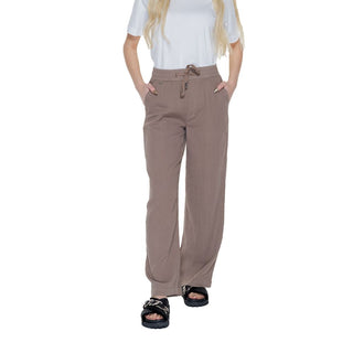 Braune Freizeithose aus Baumwolle