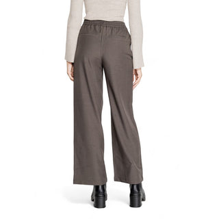Graue Freizeithose aus Polyester