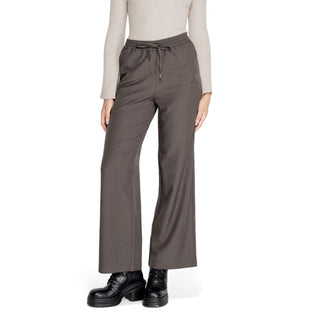 Graue Freizeithose aus Polyester
