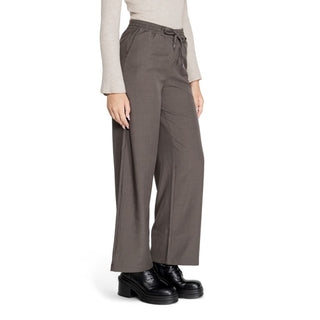 Graue Freizeithose aus Polyester