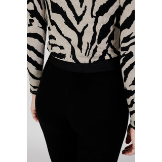 Leggings de viscosa negro