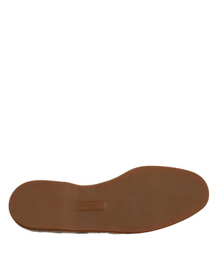 Schwarz-weiß gestreifte Slip-On Espadrille-Schuhe