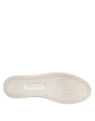 Zapatillas clásicas blancas de cuero de ternero