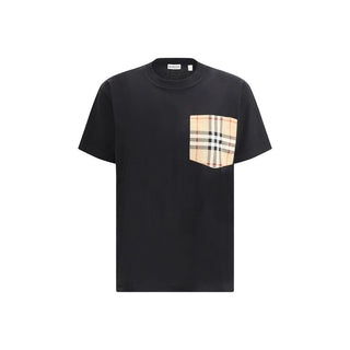 Camiseta de algodón negro