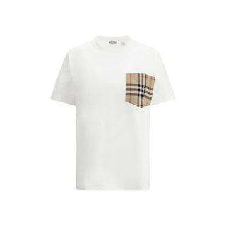 Camiseta de algodón blanca