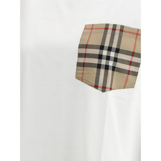 Weißes Baumwoll-T-Shirt
