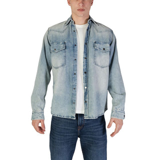 Hellblaues Jeanshemd