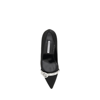Black Asapump Satin Pumps