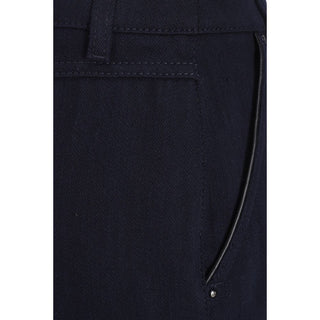 Blauer Baumwollrock
