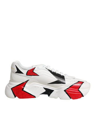 Weiße Daymaster handbemalte Turnschuhe Schuhe