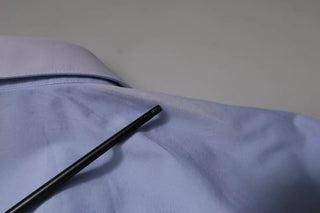 Hellblaues Baumwoll-Slim-Fit-Hemd SICILIA