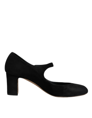 Schwarze Wildleder Keira Pumps