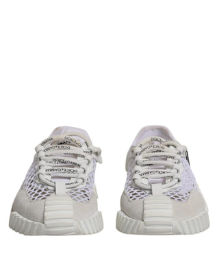 Weiße Mesh NS1 Low Top Sportsneaker