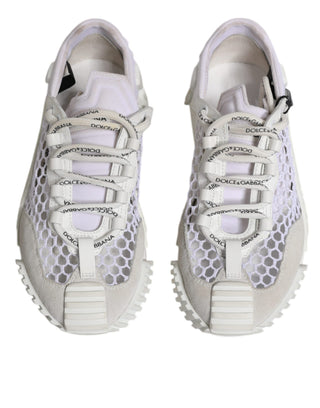 Weiße Mesh NS1 Low Top Sportsneaker