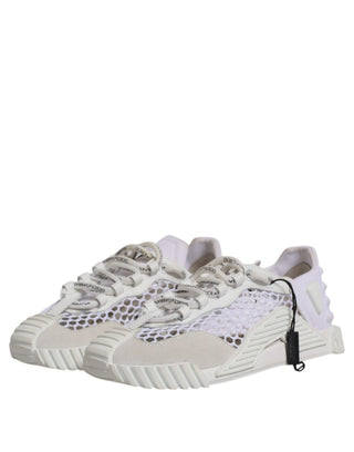 Weiße Mesh NS1 Low Top Sportsneaker