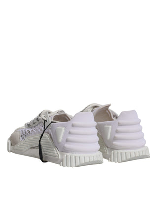 Weiße Mesh NS1 Low Top Sportsneaker