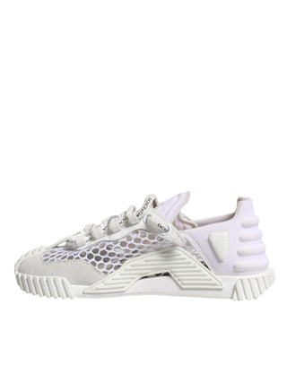 Weiße Mesh NS1 Low Top Sportsneaker