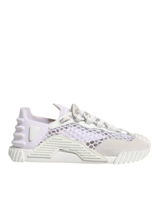 Weiße Mesh NS1 Low Top Sportsneaker