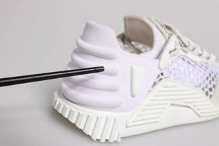 Weiße Mesh NS1 Low Top Sportsneaker