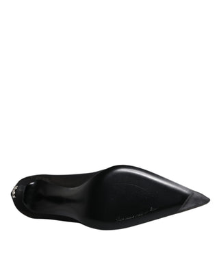 Botines estilo calcetín de malla de viscosa negra