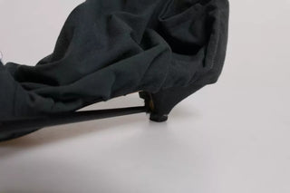 Botines tobilleros estilo calcetín de algodón verde